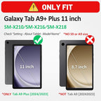 HXCASEAC Case for Samsung Galaxy Tab A9+ Plus 11 Inch, Protective - Image 7