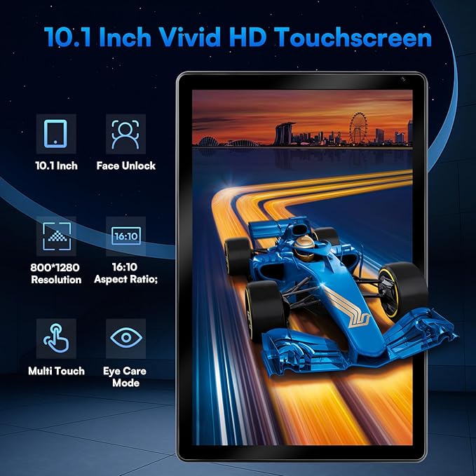 2025 Latest Upgraded Android 15 Tablet 10 Inch, 24GB+128GB+1TB Expand, WiFi 6 - Image 4