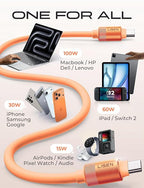 LISEN 10FT USB C Cable Fast Charging, Chubby 240W Cable USB C to USB C Fast - Image 8