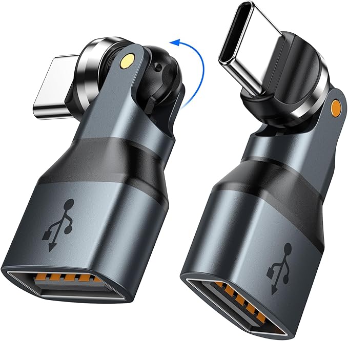 USB C to USB Adapter, Can be Rotated 540 Degrees by Aripps