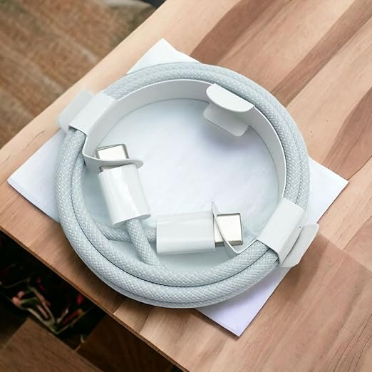 5FT USB C to USB C Woven Cable for iPhone 15/16/17, 16 Pro Max, 16 Plus - Image 8