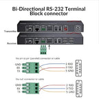 AV Access HDMI USB Extender KVM, 100m/330ft 4K 60Hz 1080p 120Hz Over - Image 4