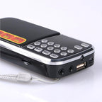 LETING FM Portable Radio with Flashlight, One-Key Search & Station Memory - Image 5