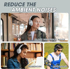 BERIBES Upgraded Hybrid Active Noise Cancelling Wireless Headphones - Image 7