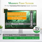 Magnetic Computer Privacy Screen Filter 27 inch - Image 7