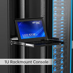 MT-VIKI 8 Port KVM Console HDMI, 1U Rack Mount KVM Console w/15.6'' LCD Monitor - Image 5