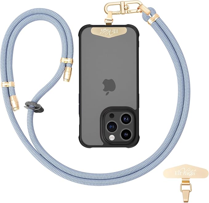 Adjustable Anti-Theft Phone Lanyard - 8mm Mountain Climbing Rope Neck & by Unknown