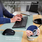 Cherry Stream Comfort Desktop Wireless Keyboard and Mouse | USB SX Scissors - Image 7