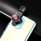 External Lens for Mobile Phone 3-in-1 Fisheye Macro Wide Angle Lens - Image 8