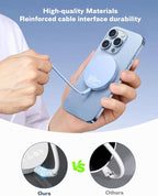 Magnetic Wireless Charger Fast Charge Strong Magnet Charging Pad - Image 8