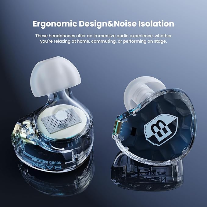 BASN ASONE 14.2mm Planar Driver in-Ear Monitors Earphone - Image 3