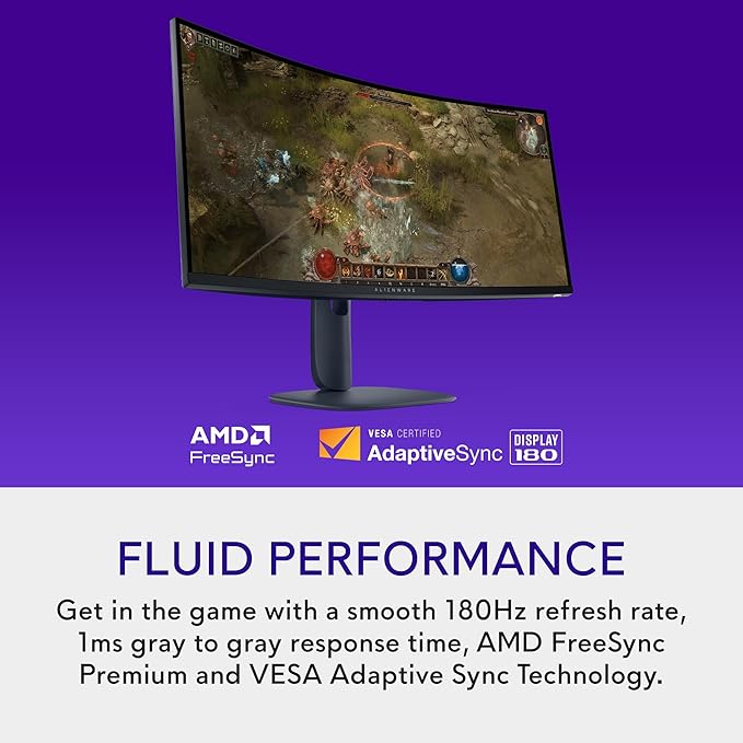 Alienware 34 Curved Gaming Monitor – AW3425DWM - Image 3