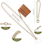 Clip and Go Strap for Phone Gold Metal Chain - Image 4
