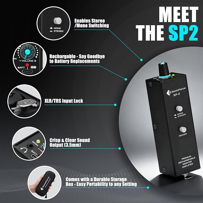 Rechargeable Headphone Amp - Image 2