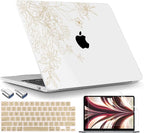 TWOLSKOO Compatible with M4 MacBook Air 13.6 inch Case 2025-2022 Release M4 by TWOLSKOO