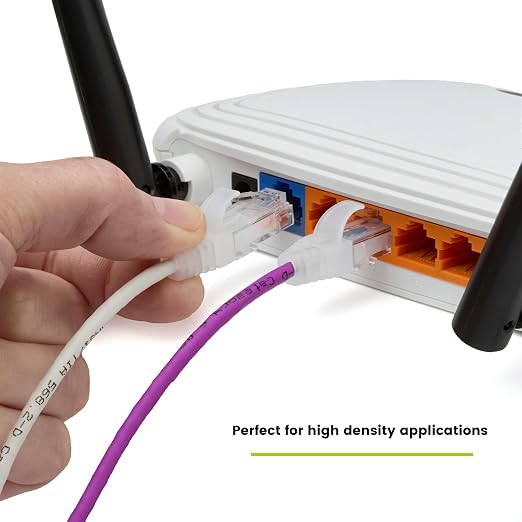TRUECABLE Cat6 Component Rated Patch Cable, Unshielded, 28AWG Solid Copper - Image 4