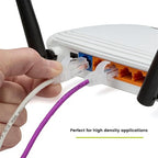 TRUECABLE Cat6 Component Rated Patch Cable, Unshielded, 28AWG Solid Copper - Image 4