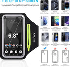 GUZACK Running Armband for iPhone 16 15 14 13 Pro Max, Galaxy S25 S24 S23 S22 - Image 2