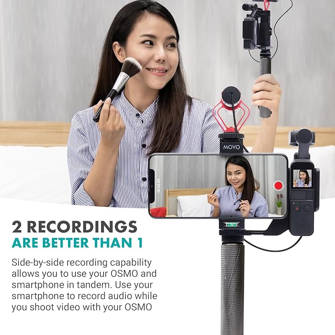 Movo Video Rig Compatible with The DJI OSMO Pocket 1, 2 - Image 3