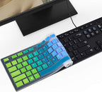 Colorful Keyboard Cover for Dell KM636 Wireless Keyboard/Dell KB216 KB216t - Image 7