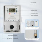 SURAIELEC Pool Timer, 7-Day Digital Pump Timer Switch, 40 AMP Heavy Duty - Image 6