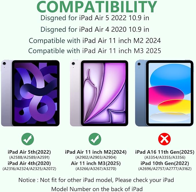 TaIYanG for iPad Air 11 inch M3 & M2 Case - Image 2