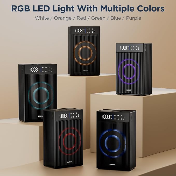 CleanForce Rainbow Cube | World’s First 4-in-1 Space-saving Air Purifier - Image 9