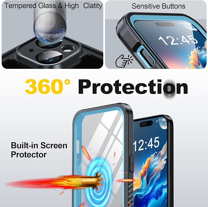 for iPhone 15 Case Waterproof - Image 7