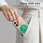 Magnetic Phone Ring Grip Holder, Silicone Finger Loop Grip, Compatible - Image 9