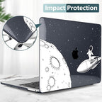 TWOLSKOO Compatible with MacBook Pro 13 inch Case 2023-2016 A2338 M2/M1 A2251 - Image 4