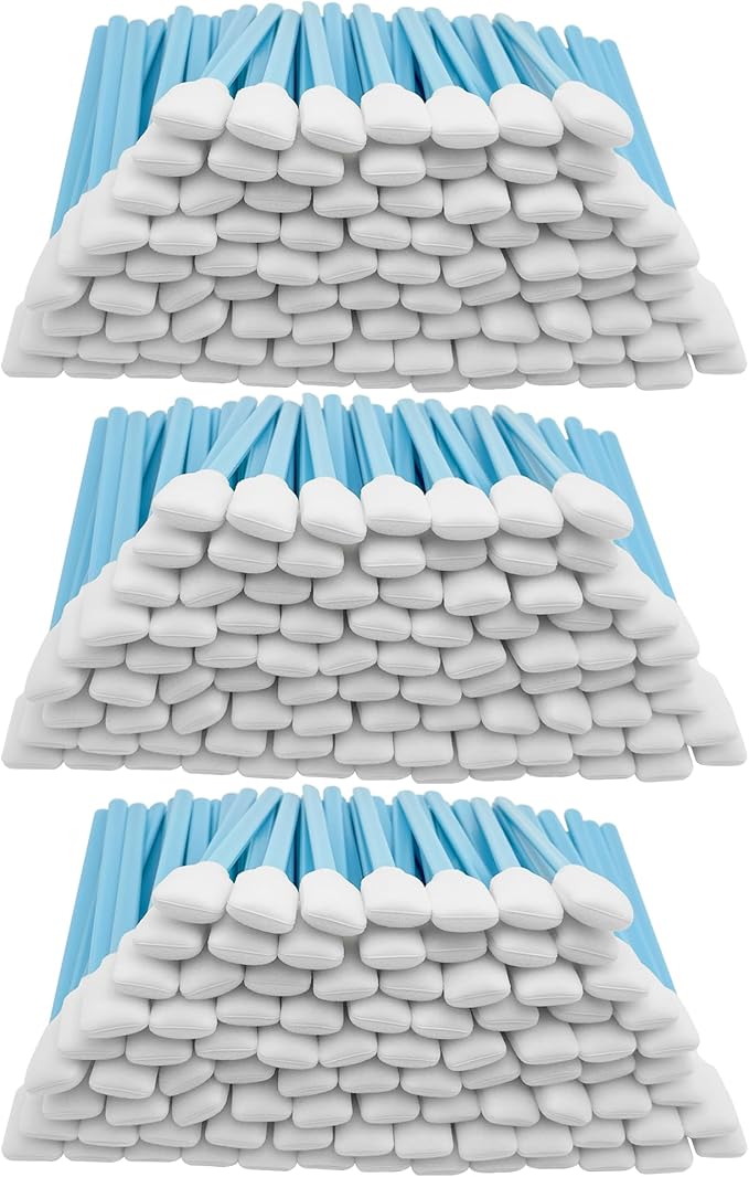 Lint-Free Lab/Printer/Optical Printheads – 300 Pcs Foam Swabs by Unknown