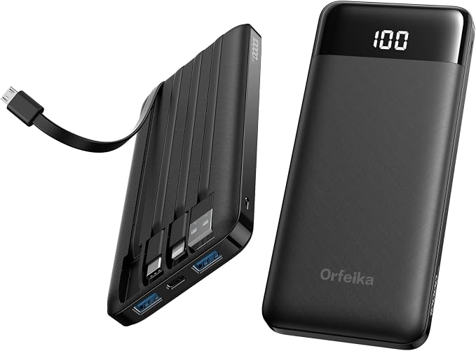 Portable Phone Charger, 10000mAh Portable Charger Power Bank by Unknown