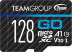 TEAMGROUP GO Card 128GB Micro SDXC UHS-I U3 V30 4K by TEAMGROUP