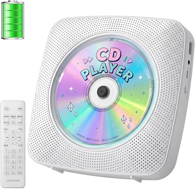 Gueray Portable CD Player Bluetooth: CD Players by Gueray