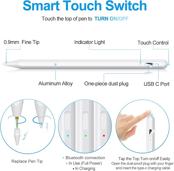 Stylus Pen for iPad 2018-2025 - Image 6