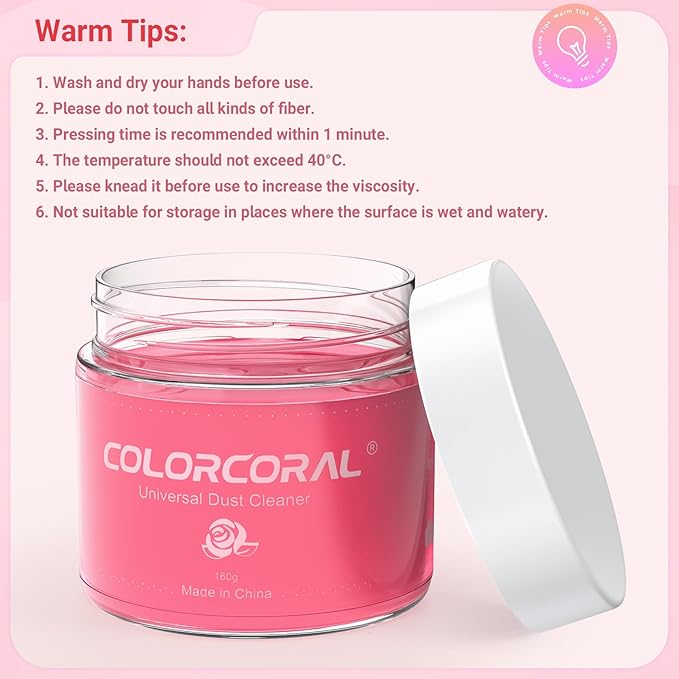 COLORCORAL Universal Cleaning Gel Dust Cleaner - Image 9