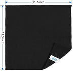 HOMEXCEL Black Microfiber Cleaning Cloth, 50 Pack Cleaning Towels - Image 7