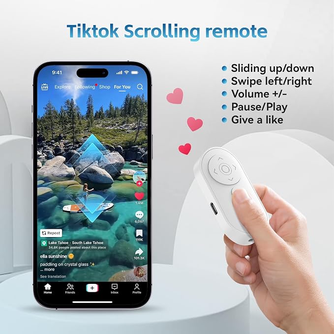Bluetooth Camera Remote Shutter - Image 2