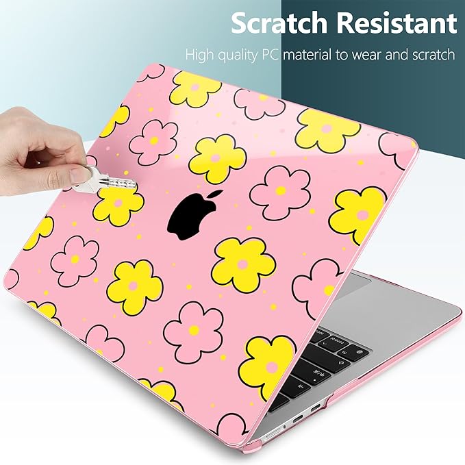 TWOLSKOO Compatible with M4 MacBook Air 13.6 inch Case 2025-2022 Release M4 - Image 4