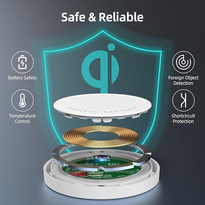 Magnetic Wireless Charger for iPhone 15W Wireless Charger Fast Mag Safe - Image 6