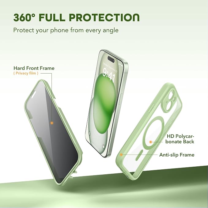 Magnetic for iPhone 15 Plus Case, Compatible - Image 9