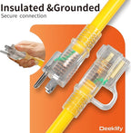 12AWG 25 FT Heavy Duty Outdoor Extension Cord Waterproof - Image 5