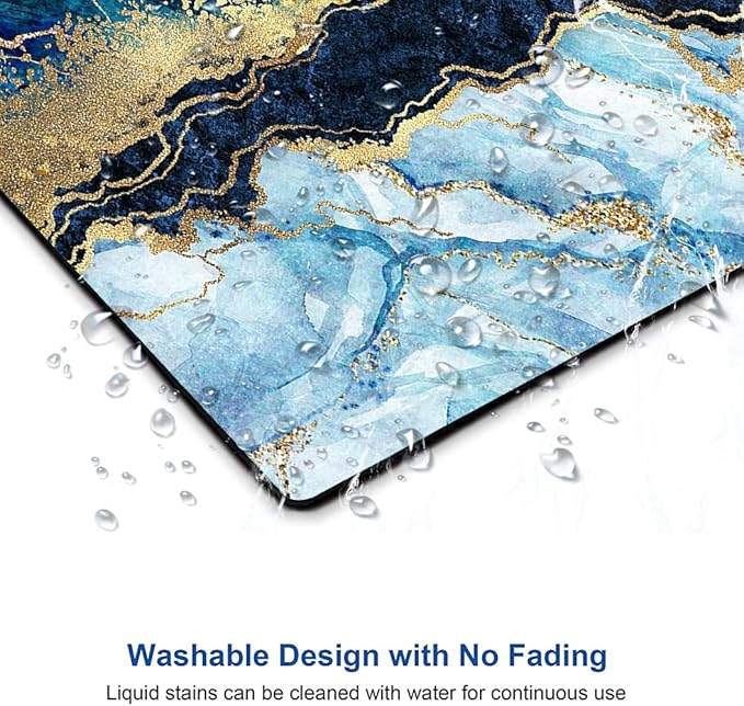 Mouse Pad, Marble Mouse Pad, Premium-Textured Mouse Mat Square Waterproof - Image 5