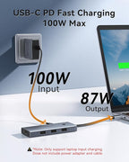 Docking Station USB C to Dual HDMI Adapter, USBC Hub Dual hdmi Monitors - Image 7
