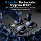 UniqueMe for 3 Pack iPhone 15 Pro/iPhone 15 Pro Max Camera Lens Protector - Image 3