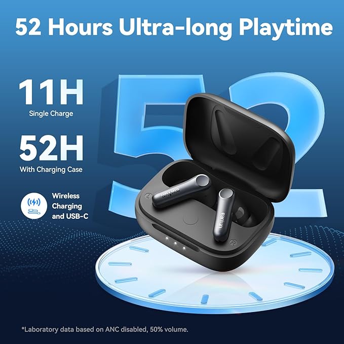 EarFun Air Pro 4 Adaptive Hybrid Noise Canceling Wireless Earbuds, Qualcomm - Image 6