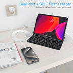 Dual Port USB C Charger for iPhone 16 15, Quick Double USBC Charger Fast - Image 5