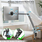 Jakeko Strong Magnetic Portable Monitor Desk Clamp - 75mm VESA Mount 4.7" 15.6" - Image 4