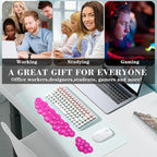 Gel Cloud Keyboard and Mouse Wrist Rest, Cute Wrist Support and Arm Support - Image 7