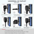 Universal Travel Adapter, PD 35W 7 in 1 International Power Plug Adapter - Image 6